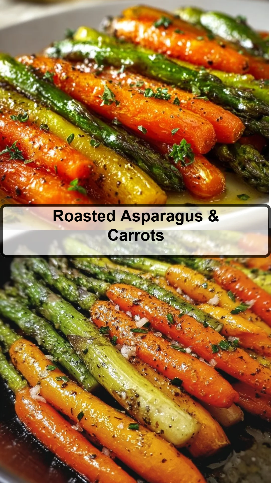 Roasted Asparagus & Carrots 20 Roasted Asparagus & Carrots