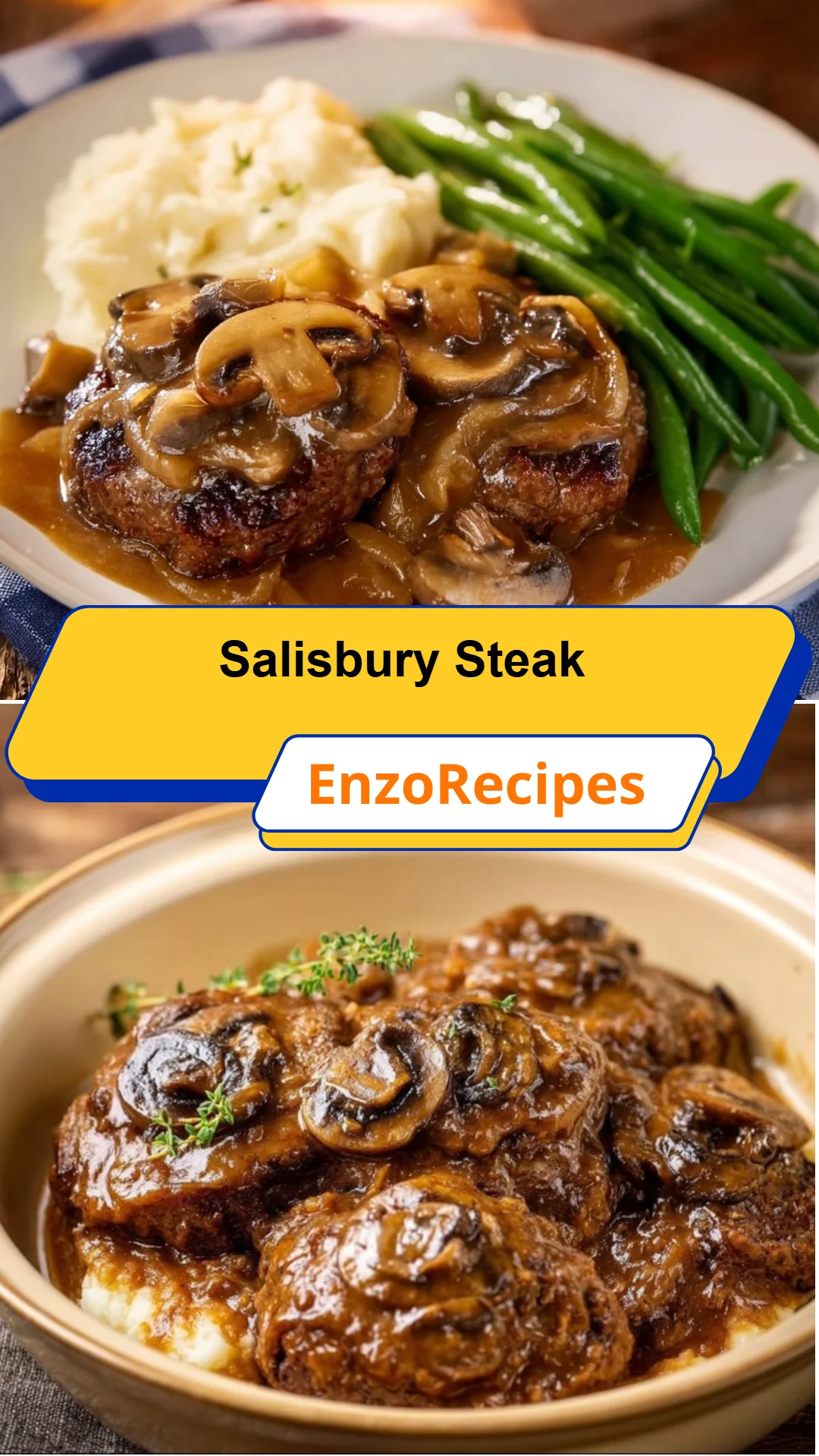 Salisbury Steak 8 Salisbury Steak