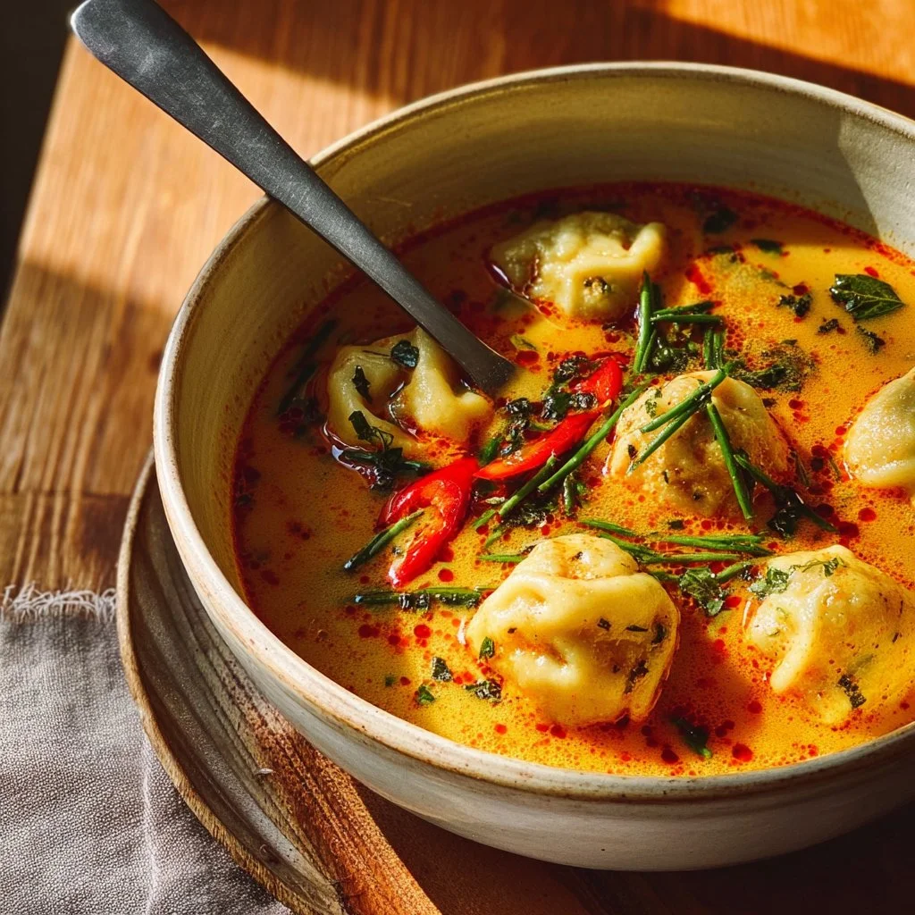Simple Coconut Curry Soup With Dumplings 23 Simple Coconut Curry Soup With Dumplings