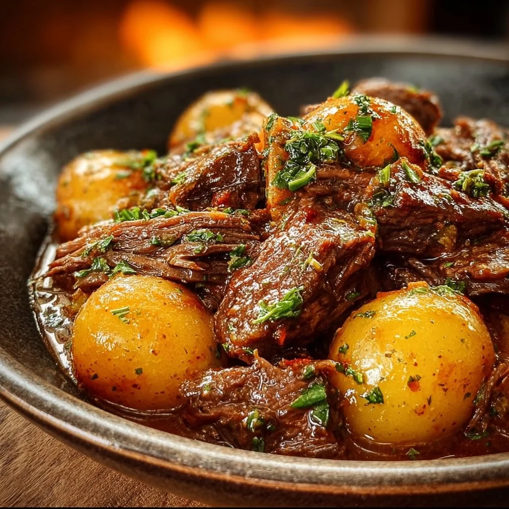 Slow Cooker Garlic Butter Beef 29 Slow Cooker Garlic Butter Beef with Potatoes