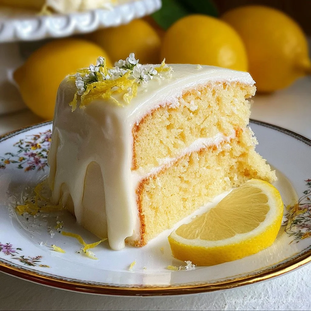 Soft and Fluffy Lemon Velvet Cake 6 Soft and Fluffy Lemon Velvet Cake