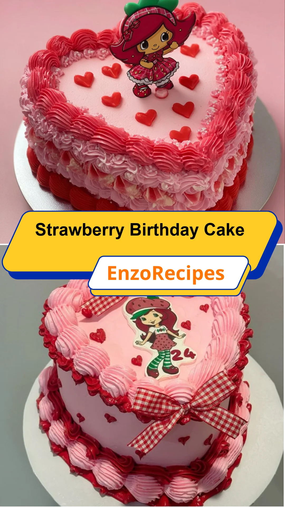 Strawberry Birthday Cake 25 Strawberry Birthday Cake