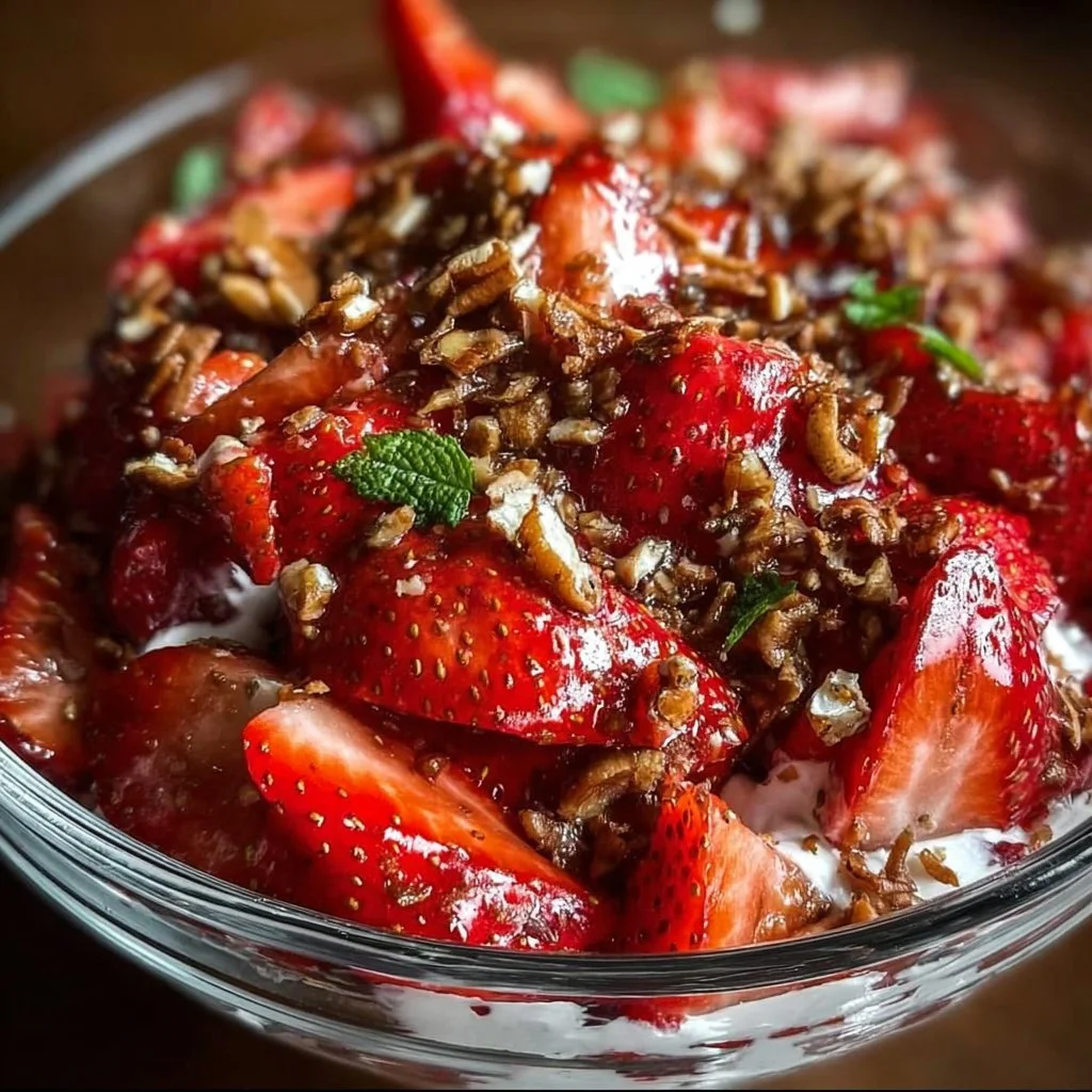 Strawberry Crackle Salad 19 Strawberry Crackle Salad