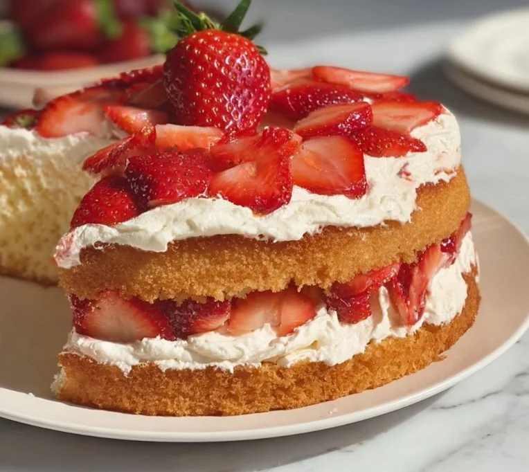 Strawberry Shortcake Cake 7 Strawberry Shortcake Cake