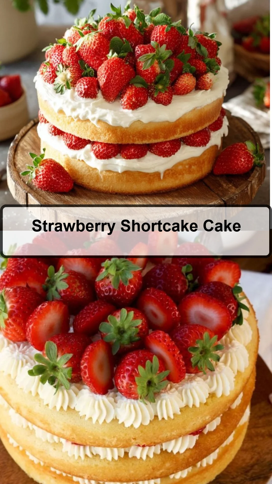 Strawberry Shortcake Cake 33 Strawberry Shortcake Cake