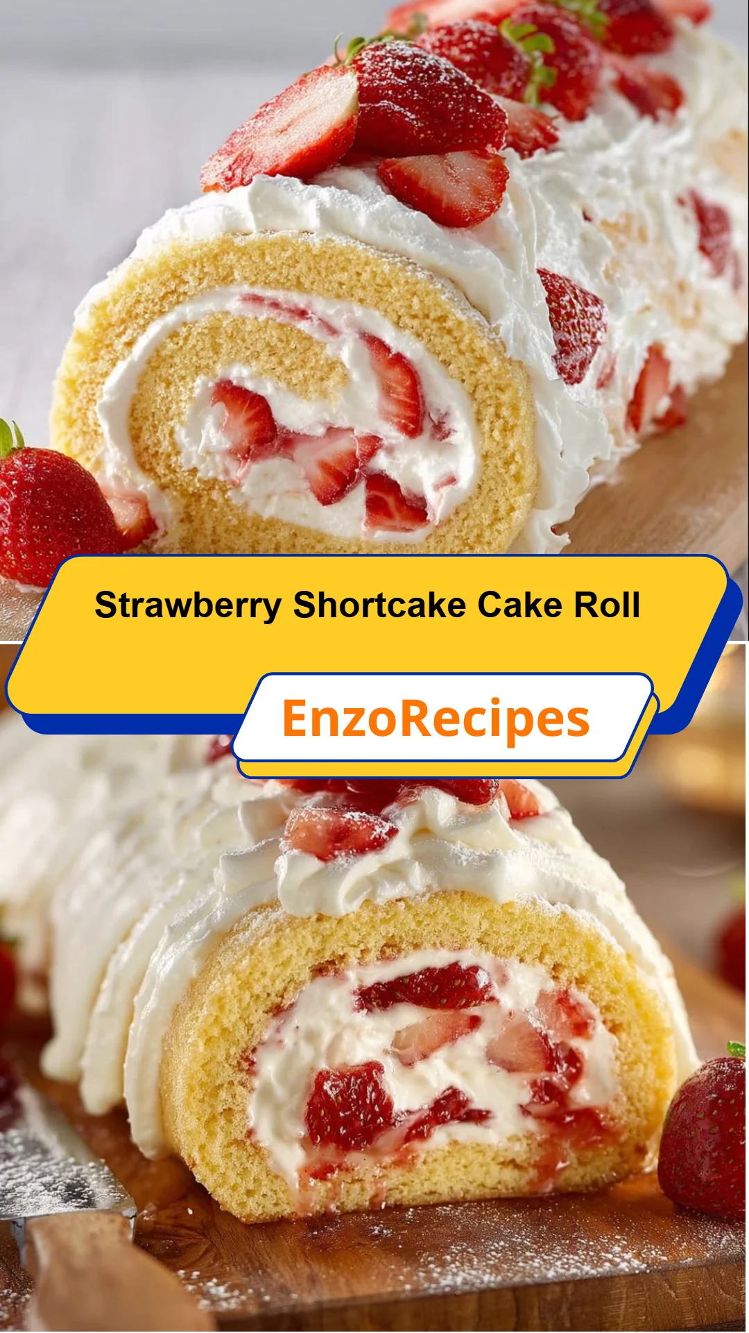Strawberry Shortcake Cake Roll 8 Strawberry Shortcake Cake Roll