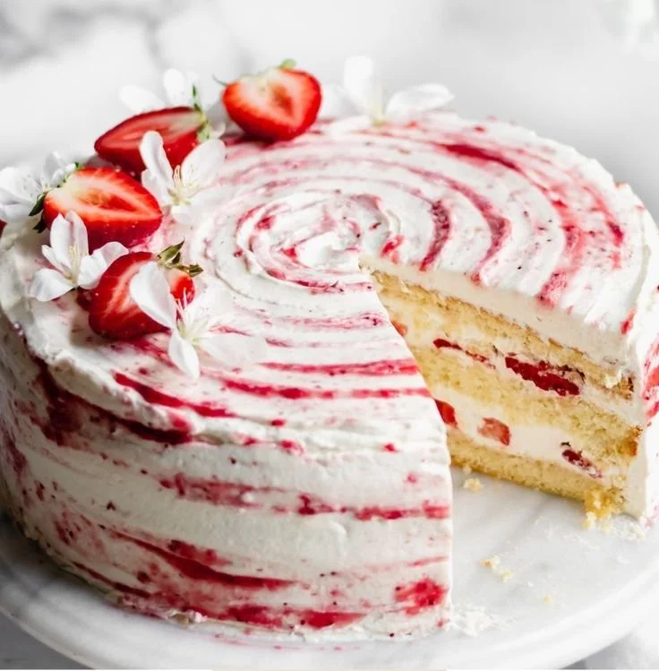 Strawberry Shortcake Layer Cake 33 Strawberry Shortcake Layer Cake