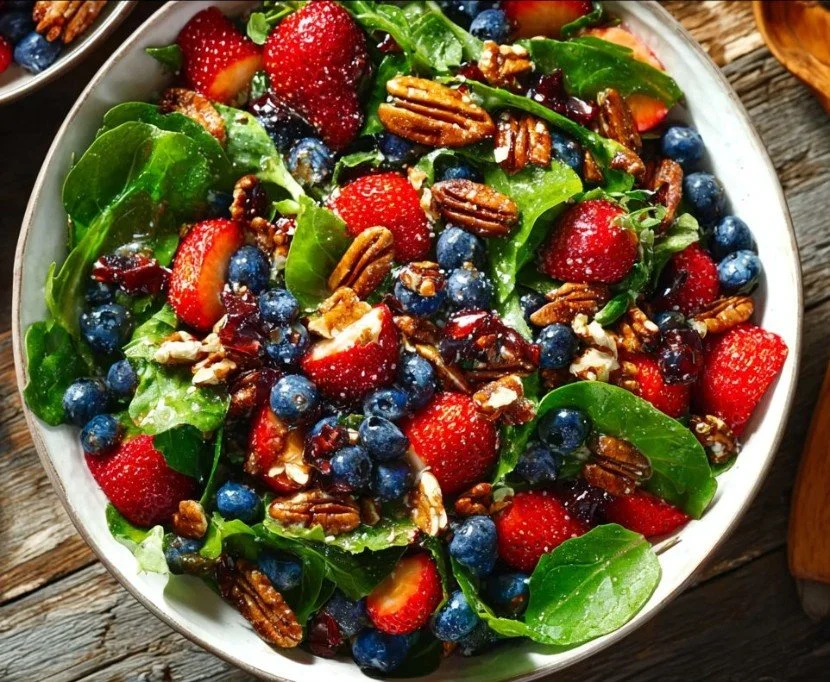 Strawberry Spinach Salad 16 30-Minute Strawberry Spinach Salad
