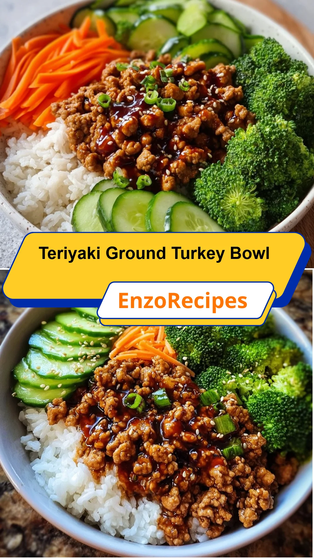 Teriyaki Ground Turkey Bowl 25 Teriyaki Ground Turkey Bowl