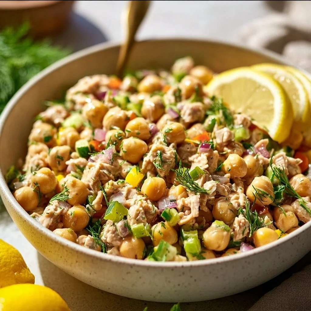 Tuna Garbanzo Bean Salad 20 Tuna Garbanzo Bean Salad