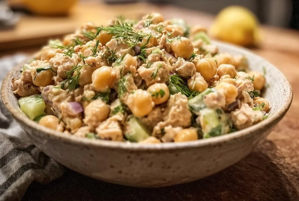 Tuna Garbanzo Bean Salad