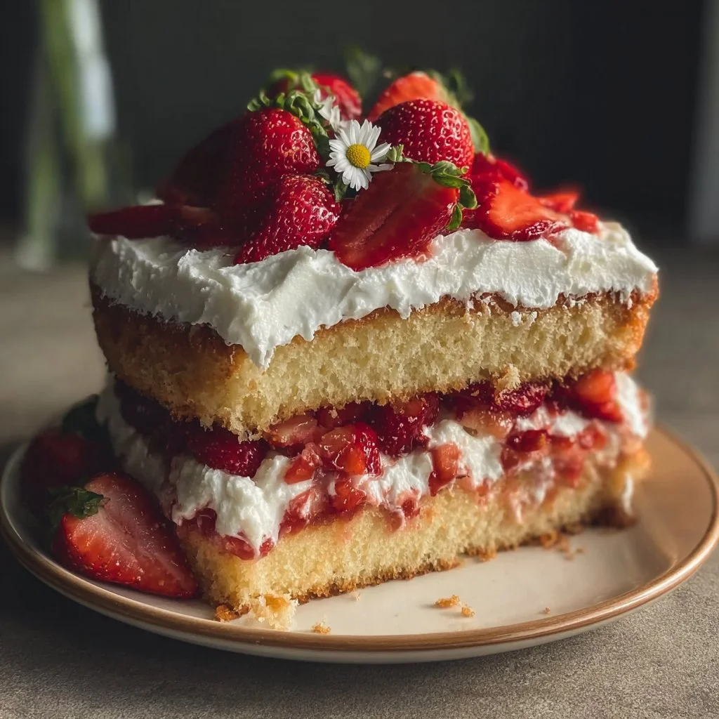 Unforgettable Strawberry Shortcake Cake 7 Unforgettable Strawberry Shortcake Cake