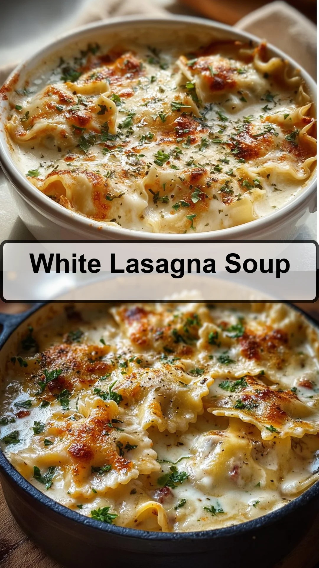 White Lasagna Soup 30 White Lasagna Soup