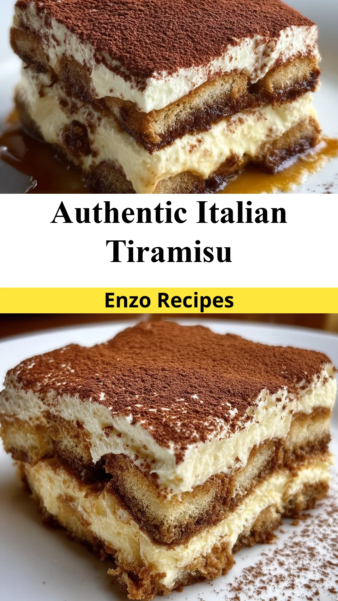 Authentic Italian Tiramisu