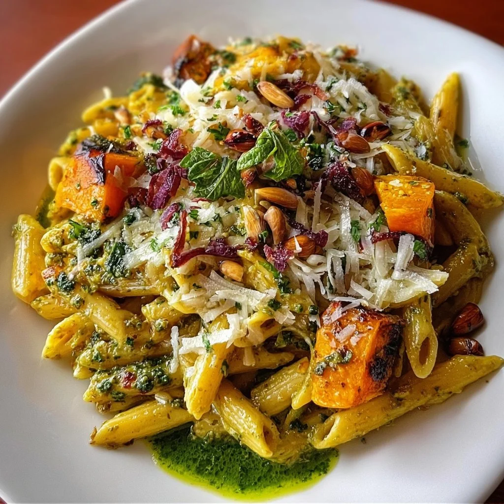 Autumn Pesto Pasta