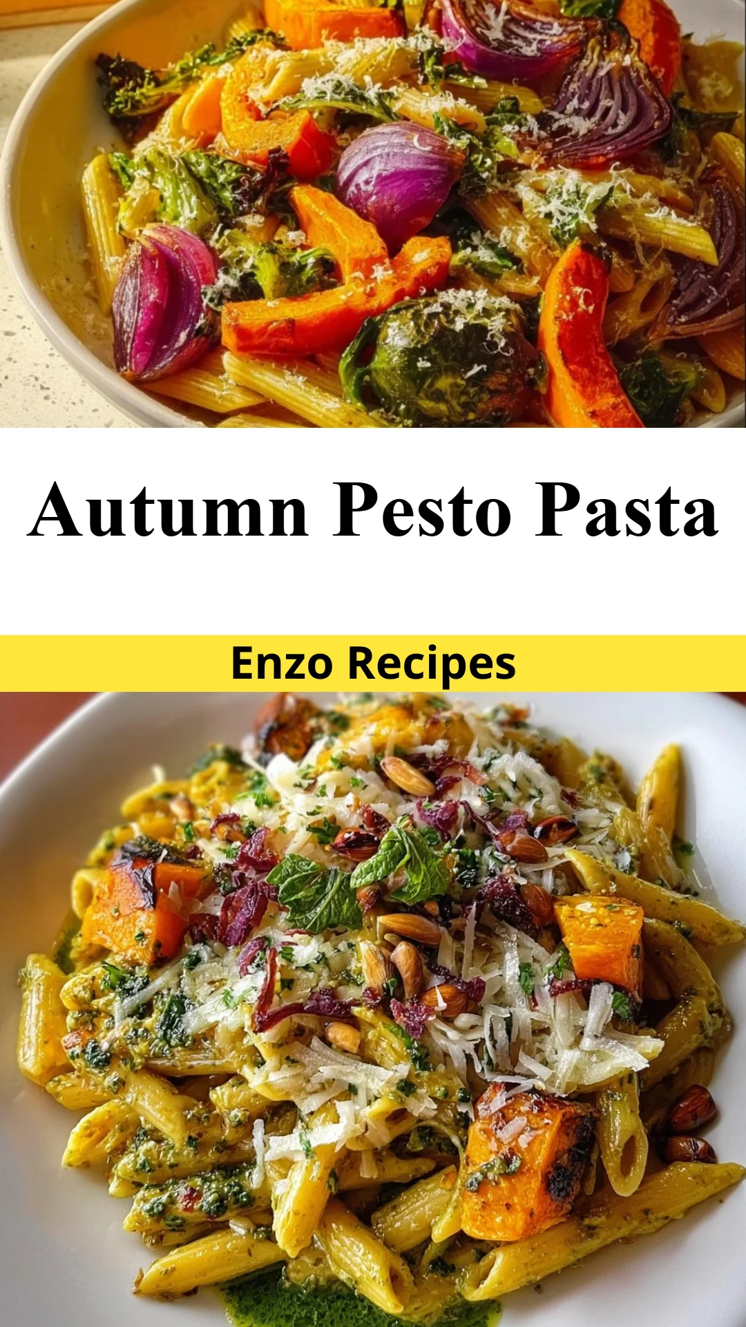 Autumn Pesto Pasta