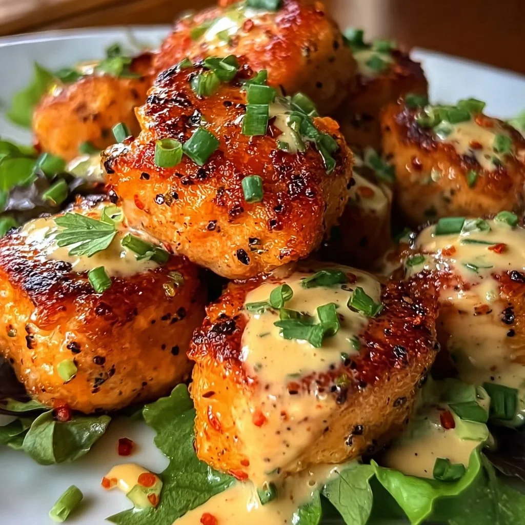 Bang Bang Salmon Bites