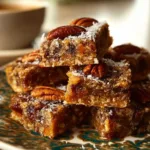 Delicious Better Than Anything Bars topped with whipped cream and chocolate