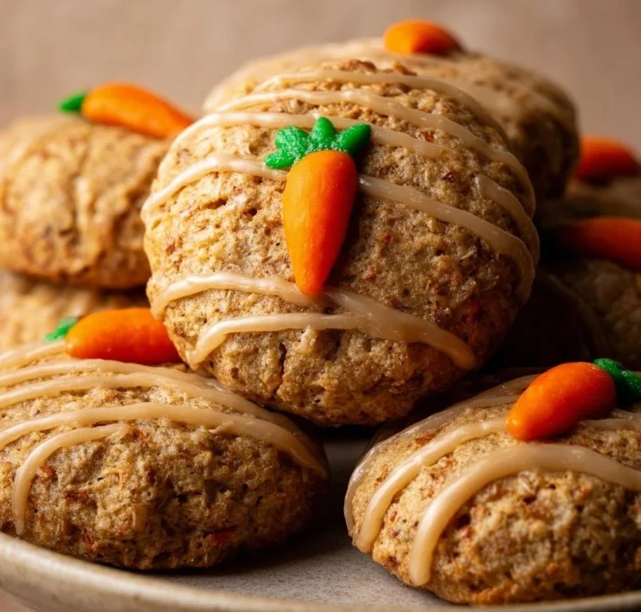 Brown Butter Carrot Cake Cookies