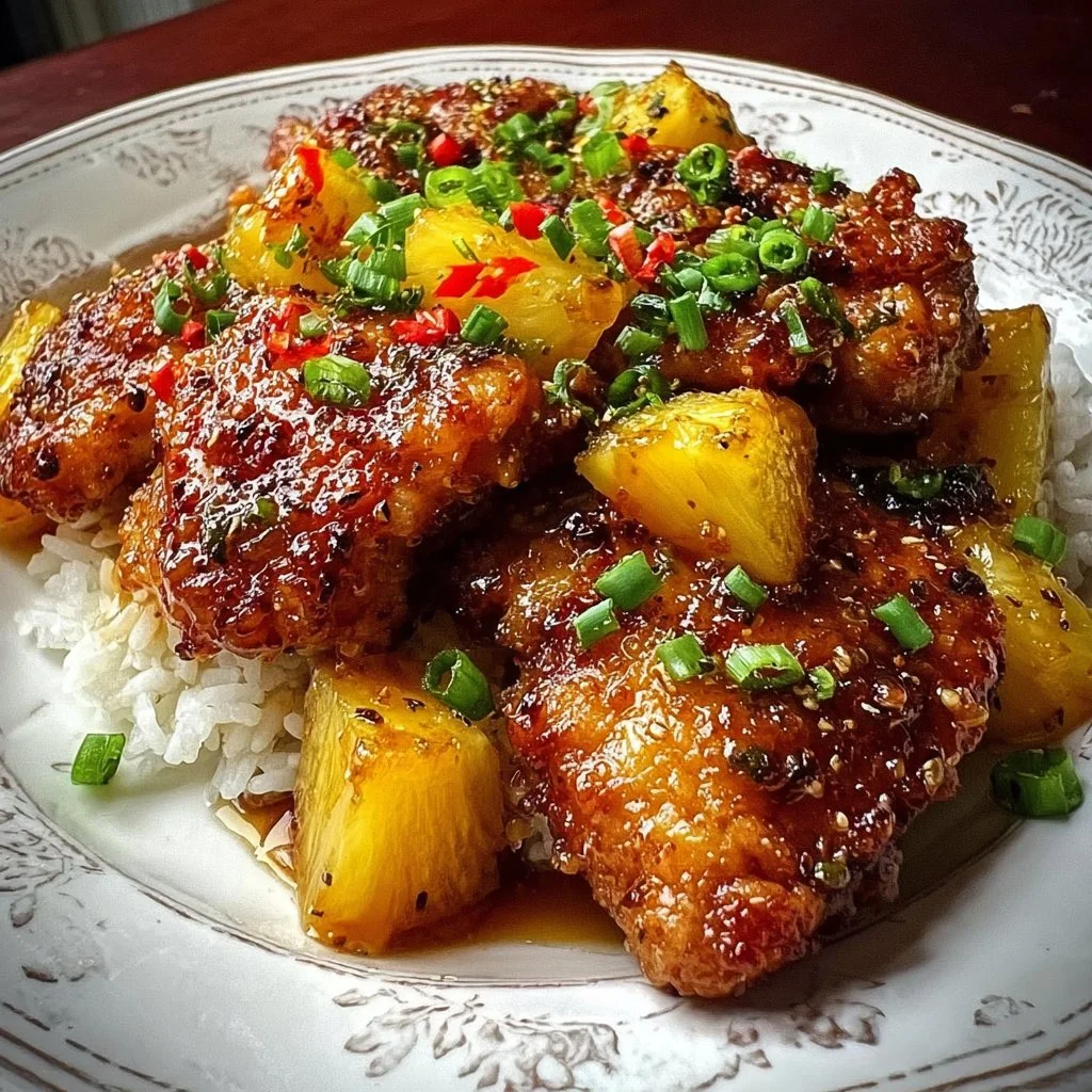 Brown Sugar Pineapple Chicken