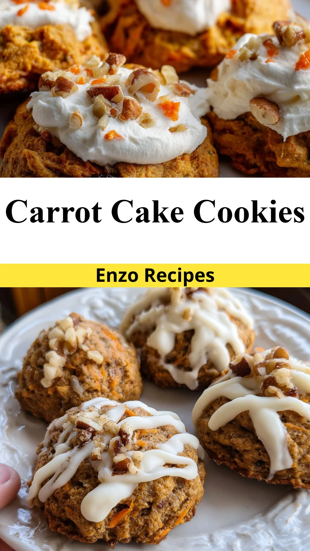 Carrot Cake Cookies