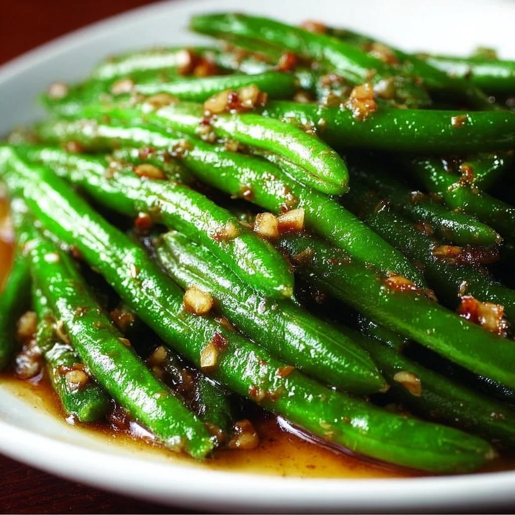 Chinese Green Beans in Garlic Sauce