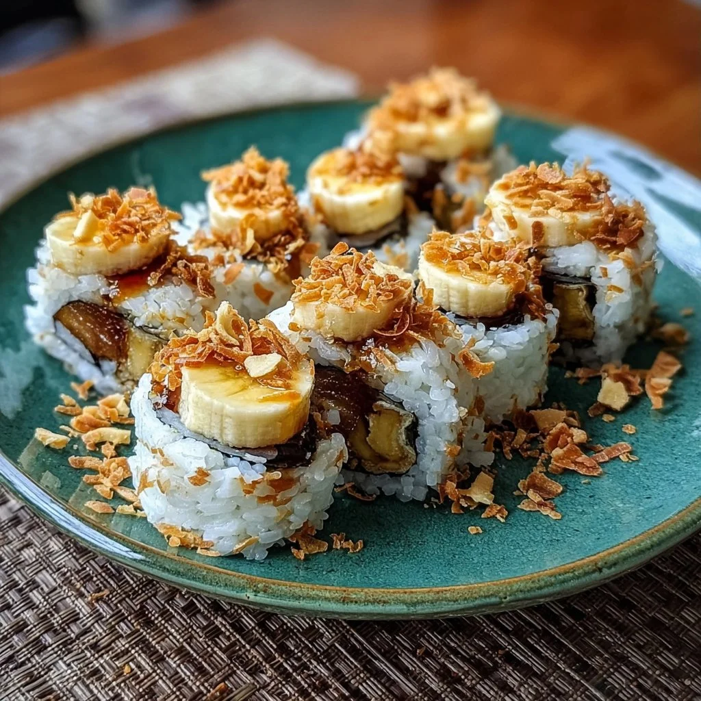 Coconut Banana Sushi
