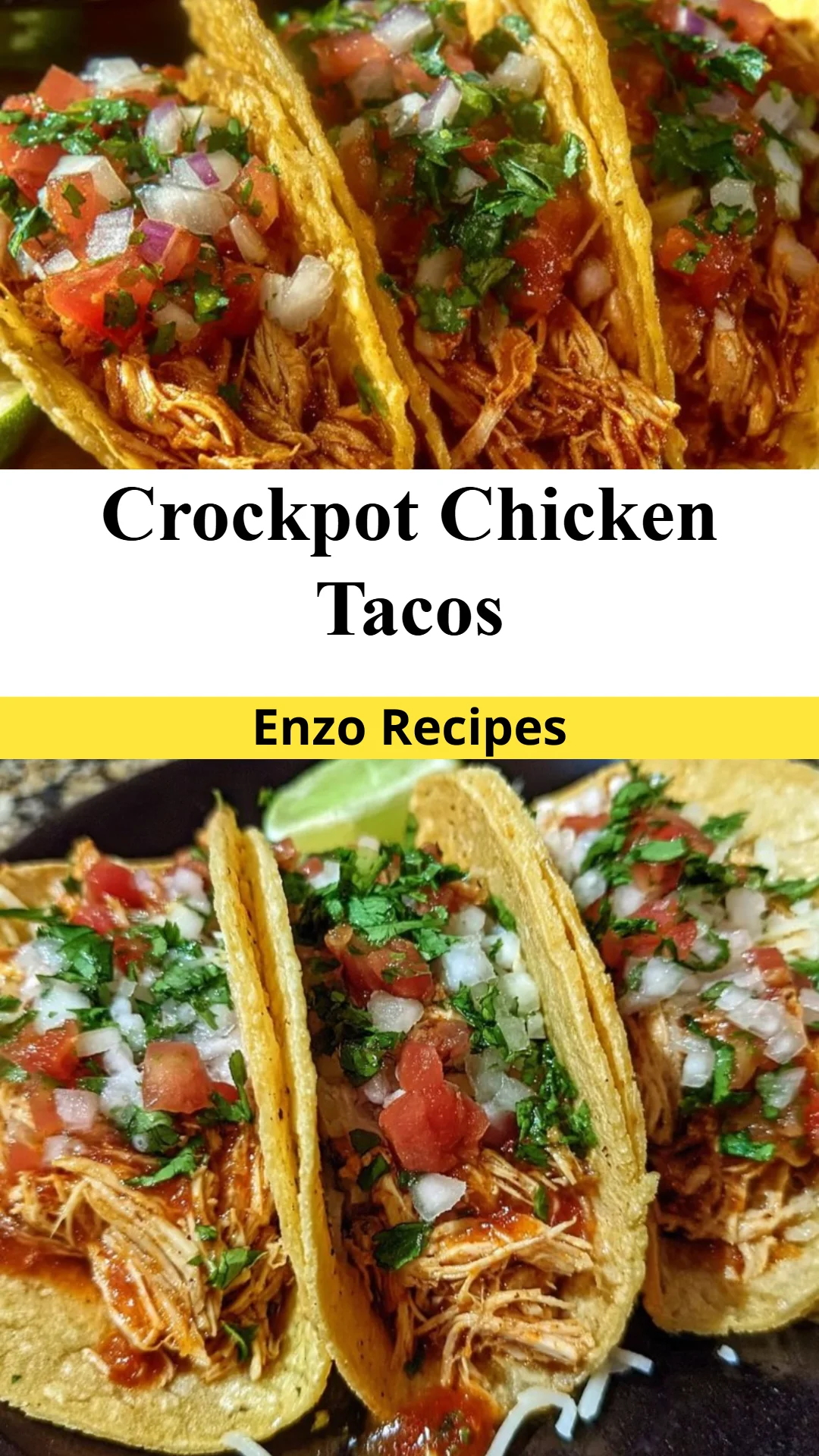 Crockpot Chicken Tacos