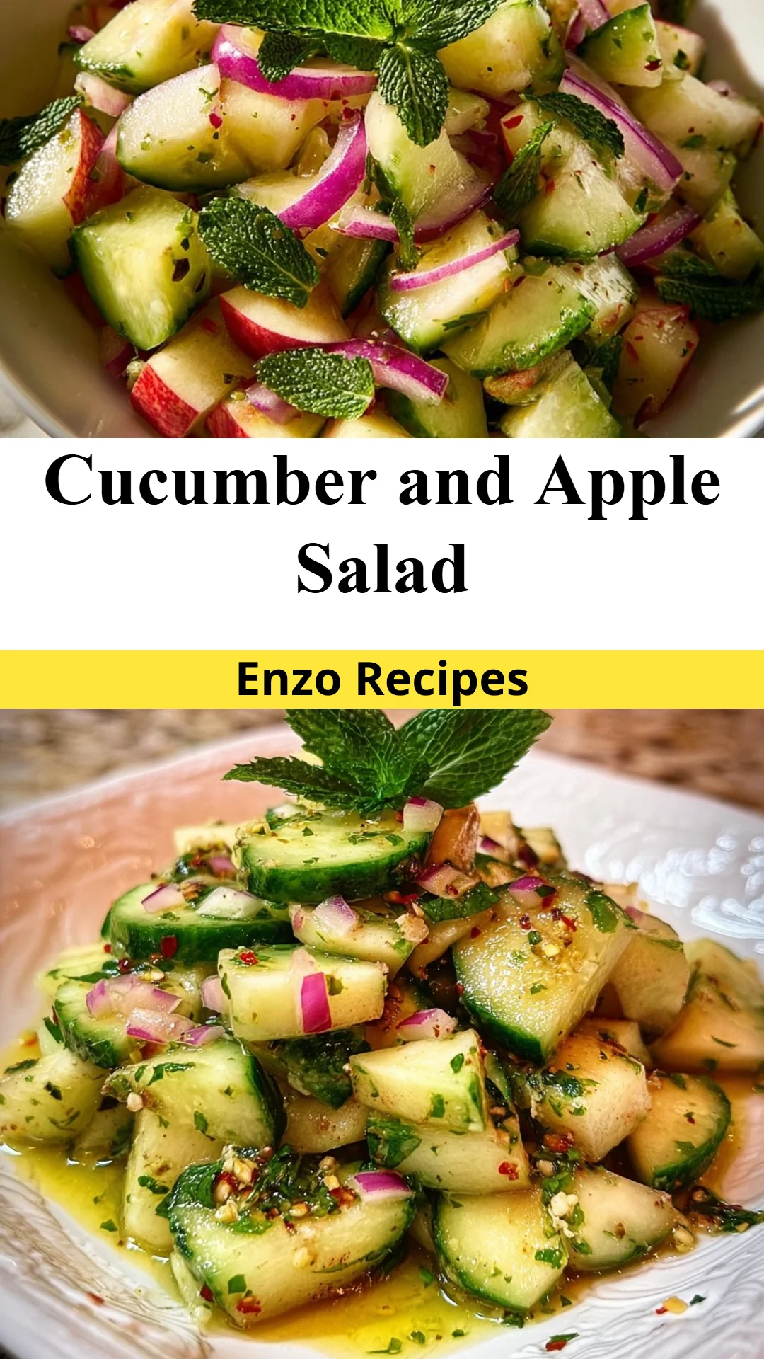 Cucumber and Apple Salad
