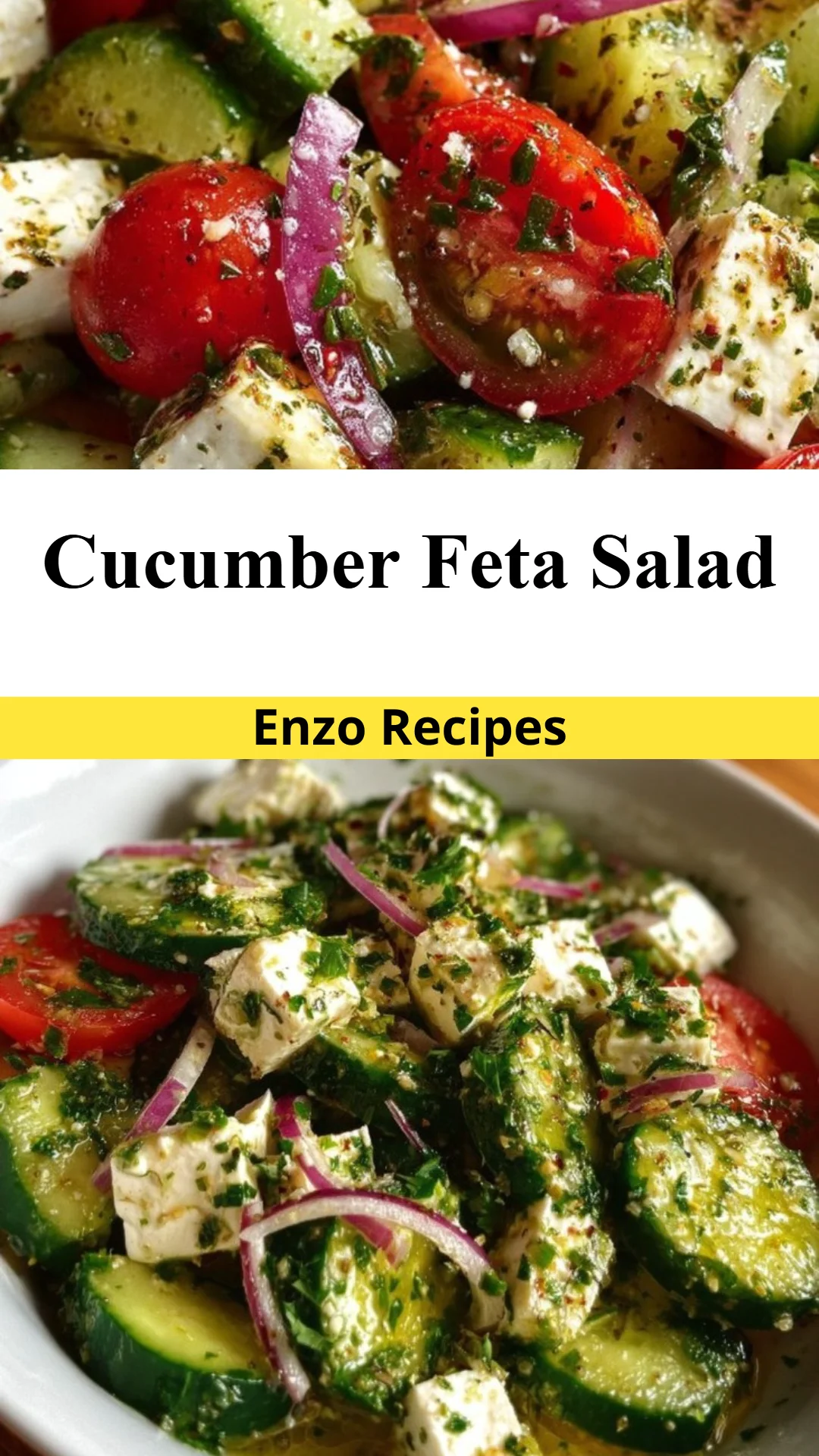 Cucumber Feta Salad