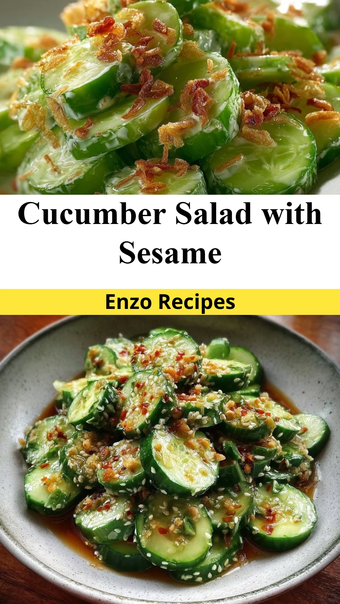 Cucumber Salad with Sesame