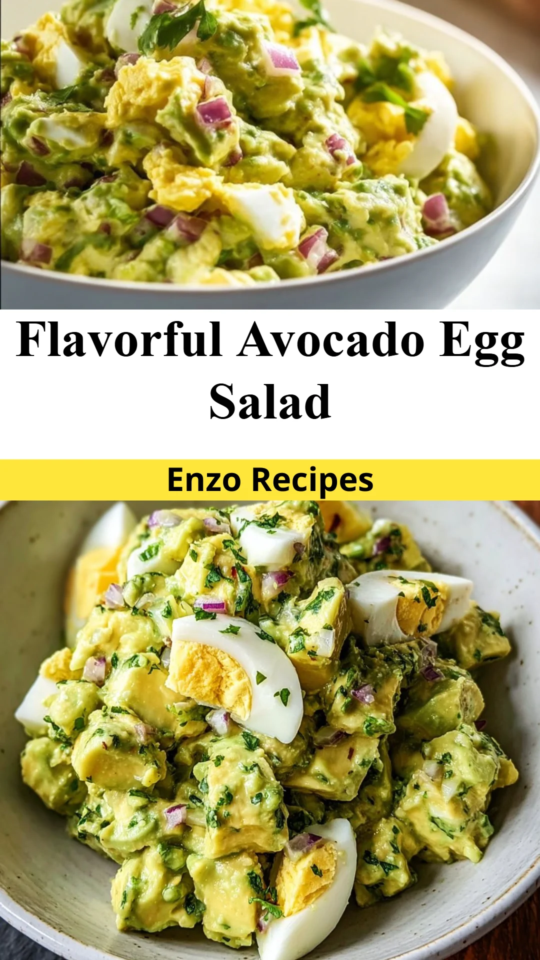 Flavorful Avocado Egg Salad
