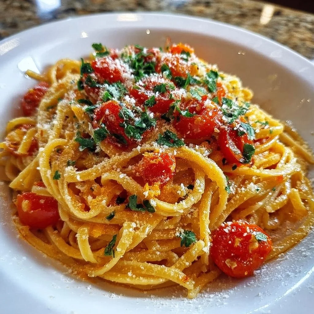 Fresh Tomato Garlic Pasta 7 Creamy Fresh Tomato Garlic Pasta