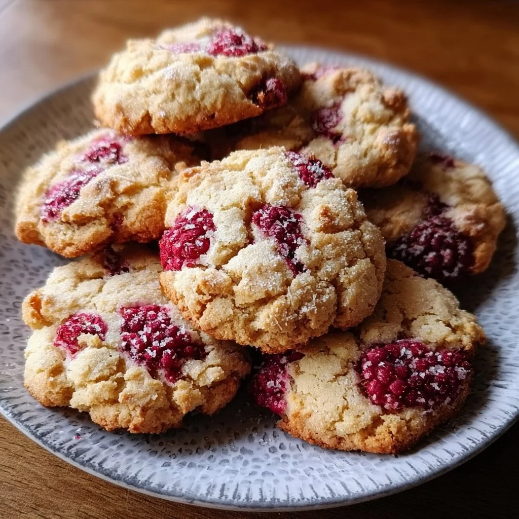 Gluten-Free Raspberry Cookies