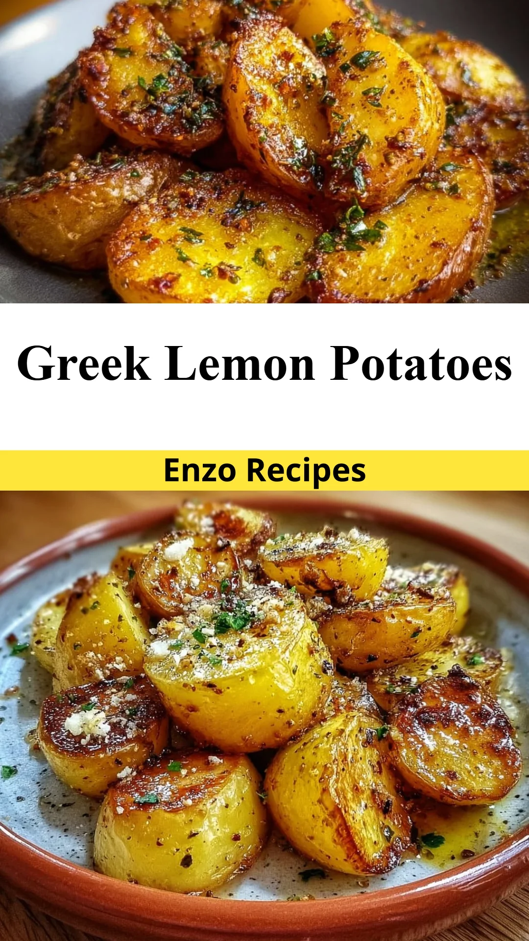 Greek Lemon Potatoes