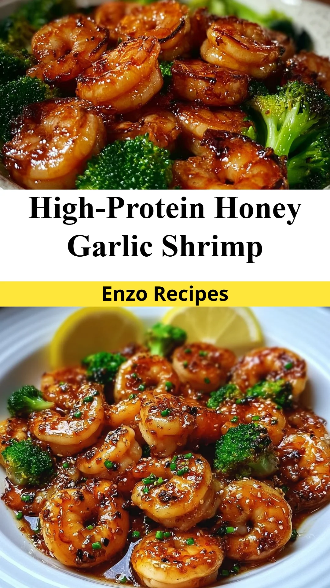 High-Protein Honey Garlic Shrimp