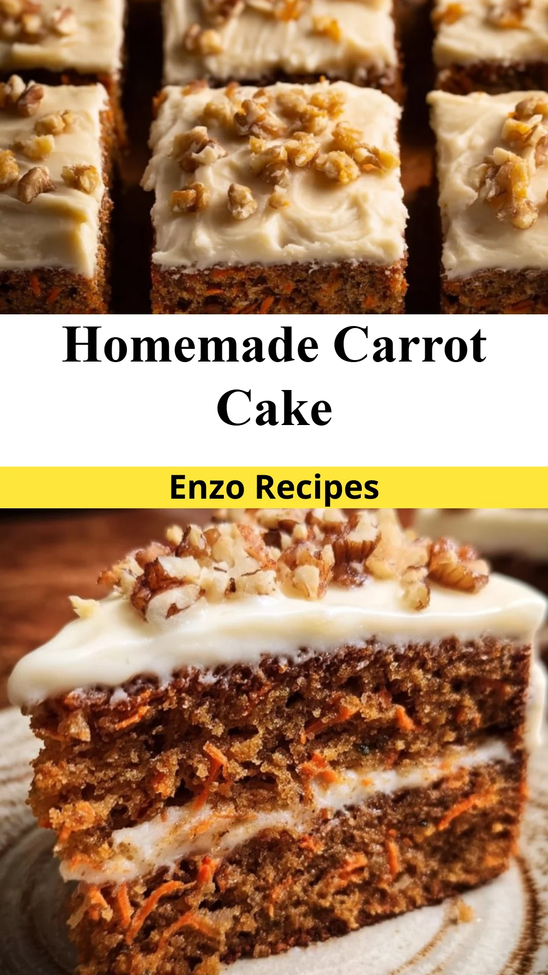 Homemade Carrot Cake
