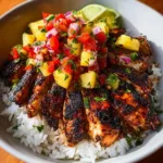 jerk chicken bowl with pineapple salsa 2026 04 14 234622 1 -Jerk Chicken Bowl with Pineapple Salsa