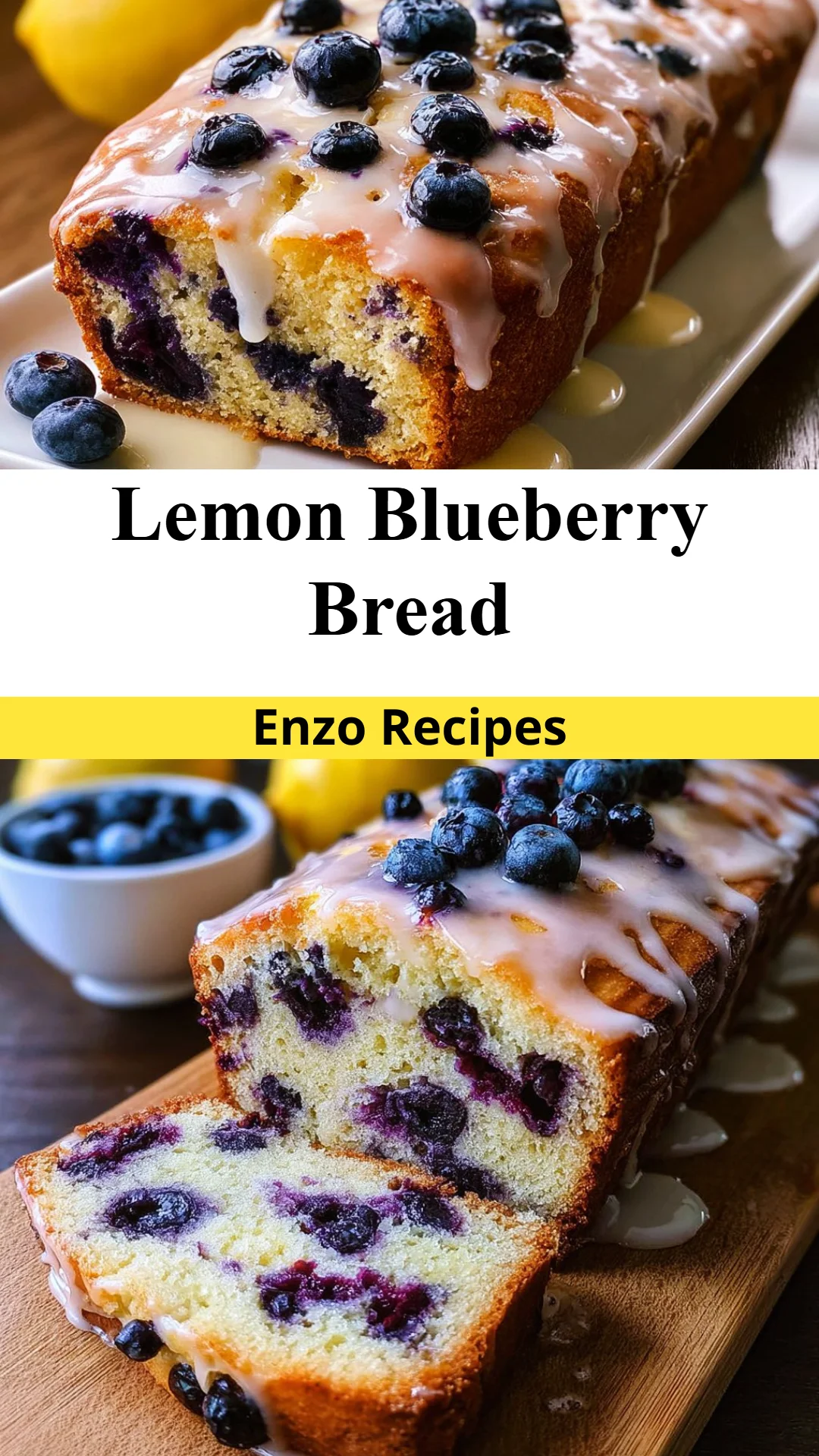 Lemon Blueberry Bread