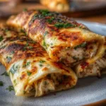 low carb cheesy garlic chicken wraps 2026 04 16 231340 1 -Low Carb Cheesy Garlic Chicken Wraps