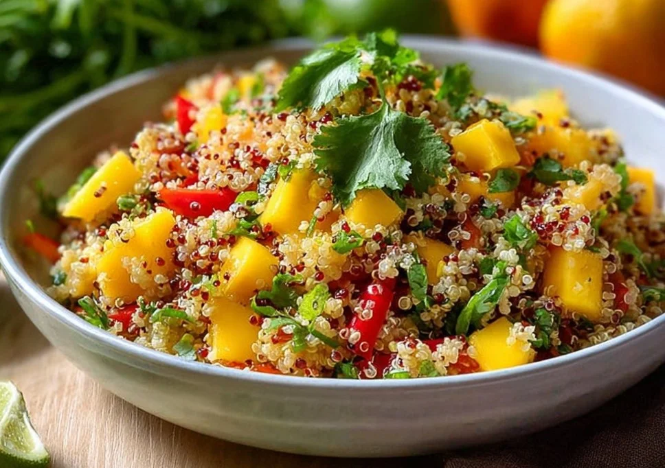 Mango Quinoa Salad: Irresistible Sweet & Savory