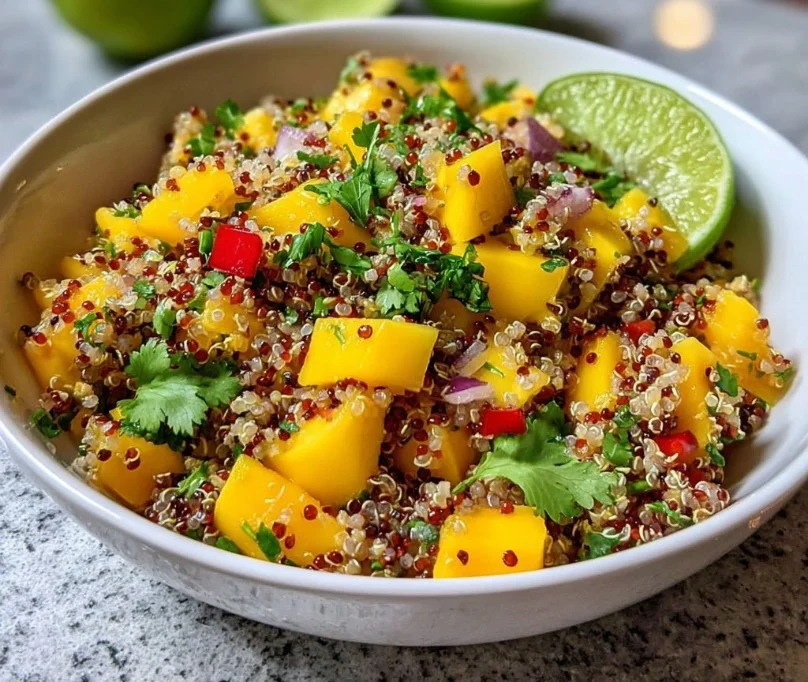 Mango Quinoa Salad: Irresistible Sweet & Savory