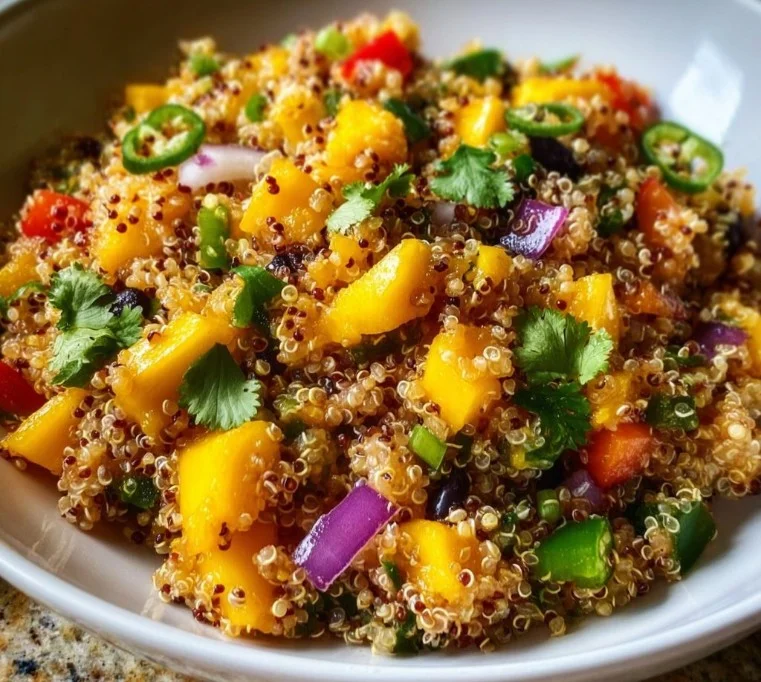Mango Quinoa Salad Party