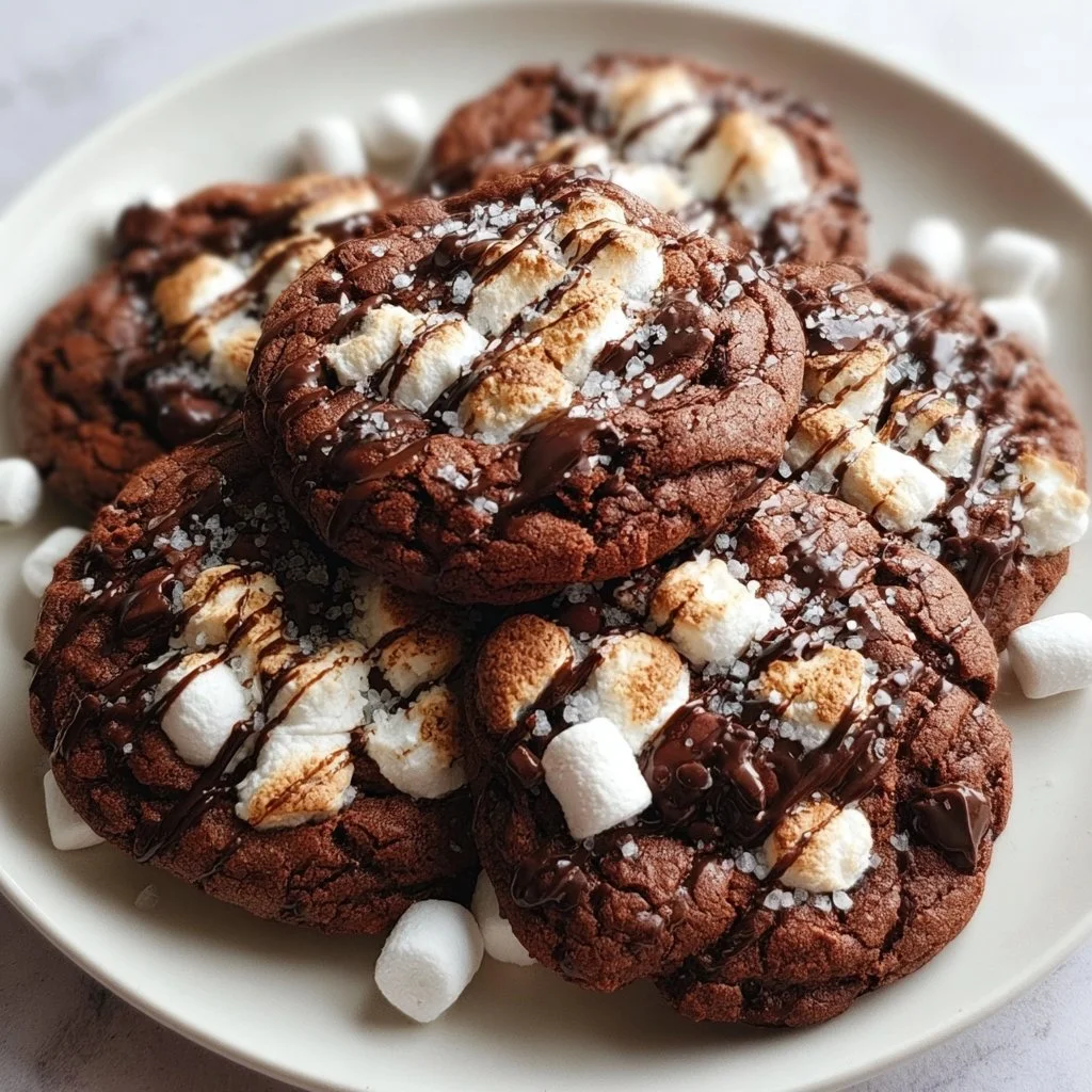 Marshmallow Chocolate Cookies