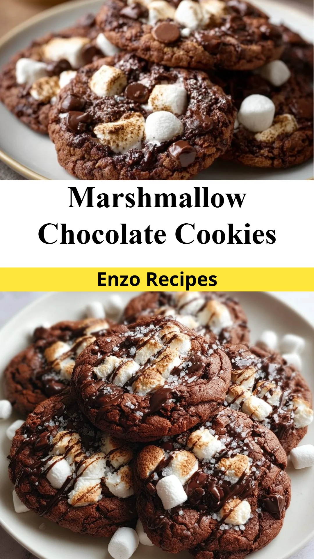 Marshmallow Chocolate Cookies