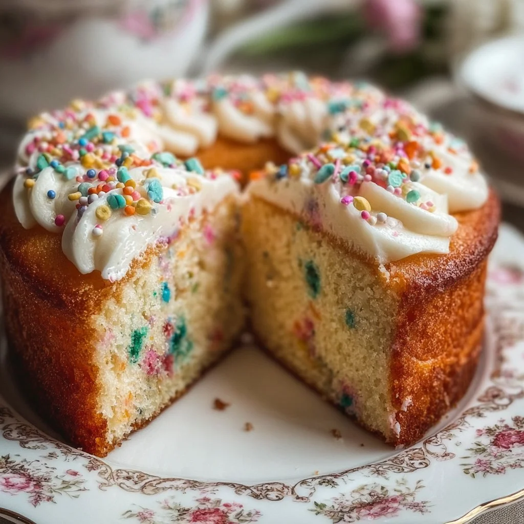 Moist Birthday Pound Cake