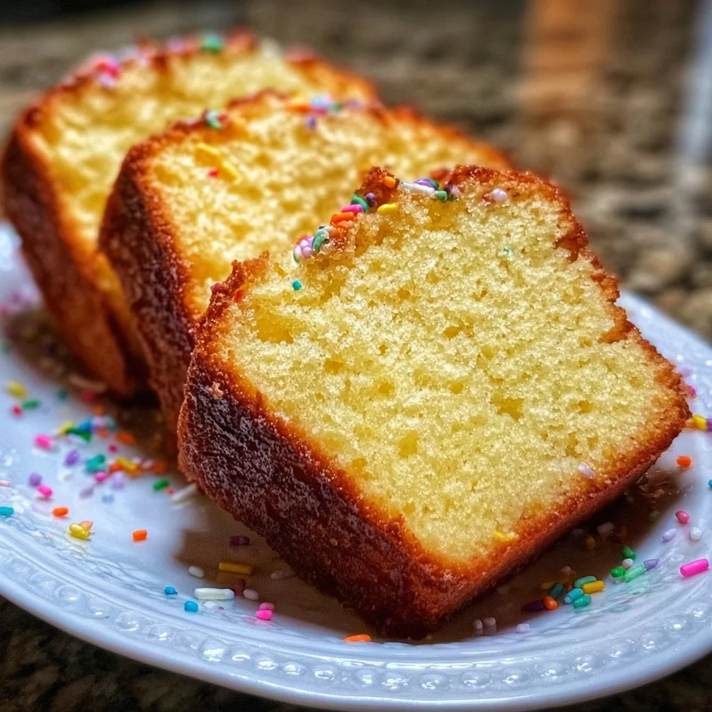 Moist Birthday Pound Cake