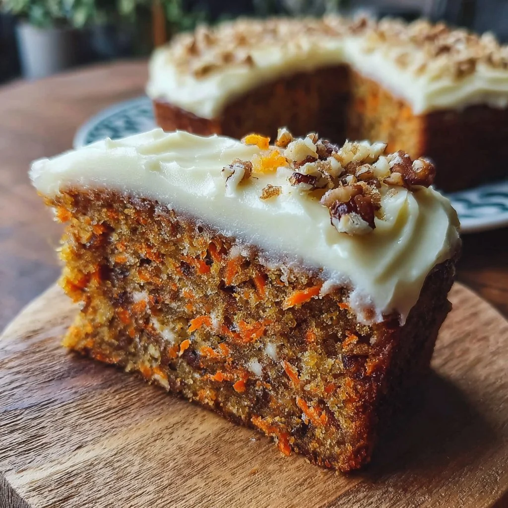 Moist Homemade Carrot Cake Recipe with Easy Cream Cheese Frosting