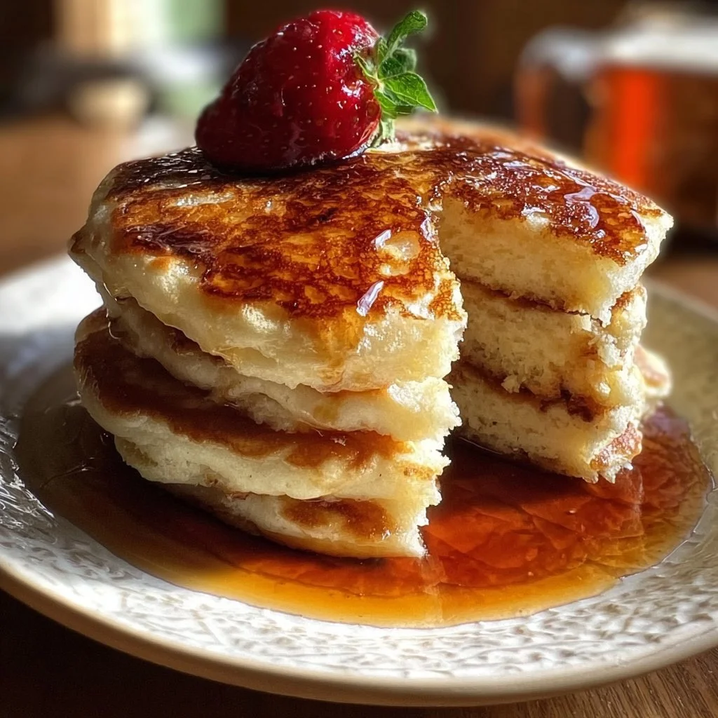 Old Fashioned Fluffy Pancakes