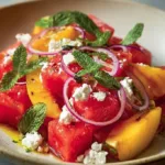 peach watermelon salad 2026 04 09 140154 1 -Peach Watermelon Salad